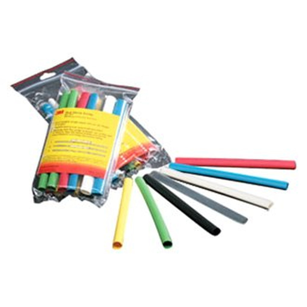 3M - 36623 - Heat Shrink Tubing Assortment Pack FP-301, 1/2 in, Assorted