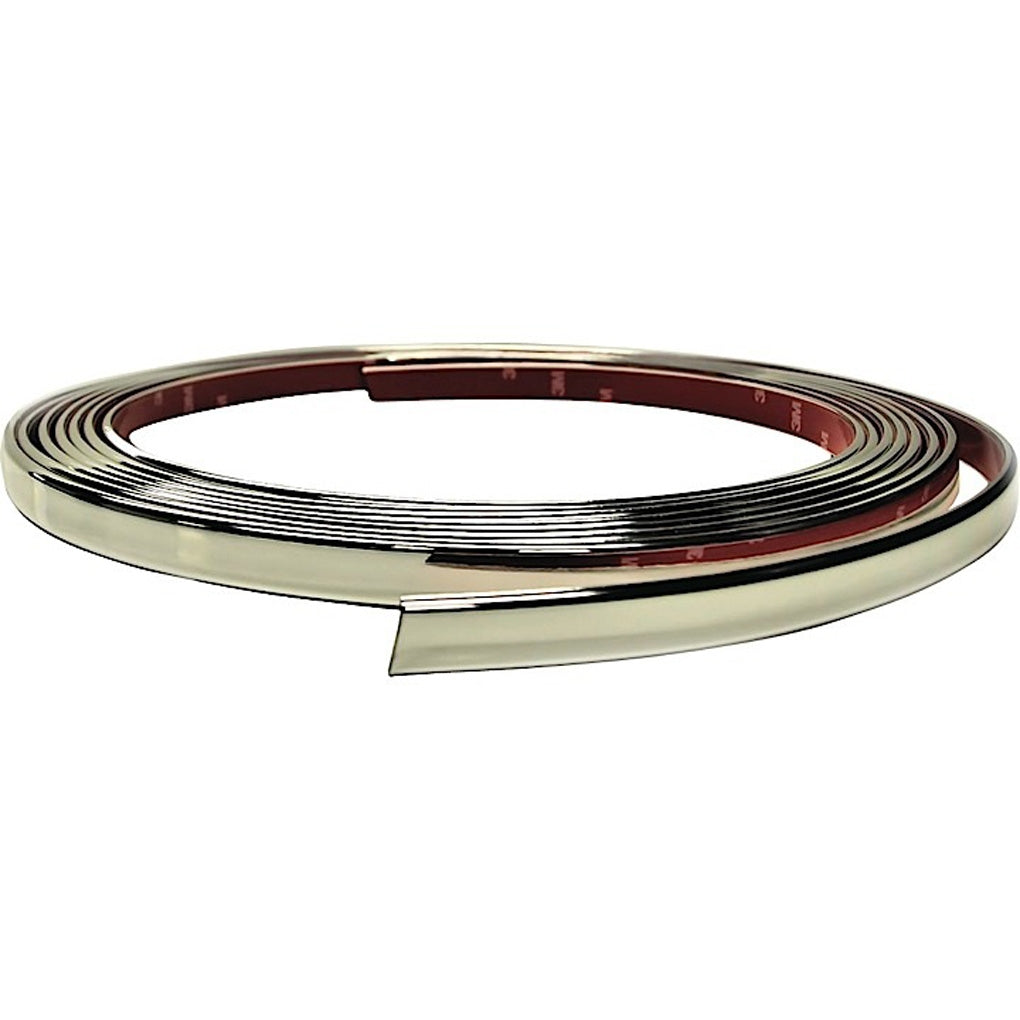 Cowles Protekto Trim - 37-1520 - Wheel Well Molding 5/8in Dish 20ft Kit, Chrome
