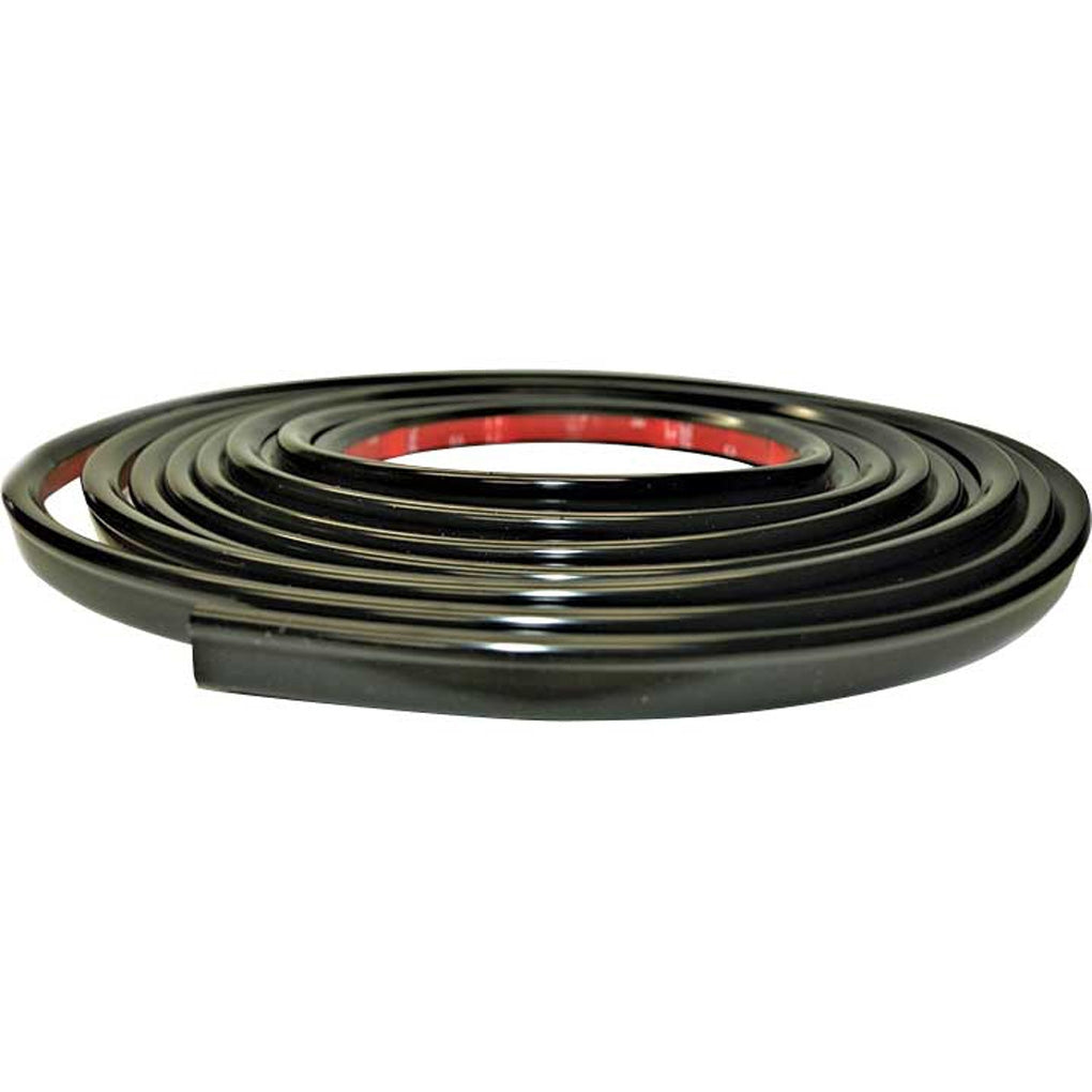 Cowles Protekto Trim - 37-343 - 5/8in Lip w/Bead - 20ft Kit - Black Molding
