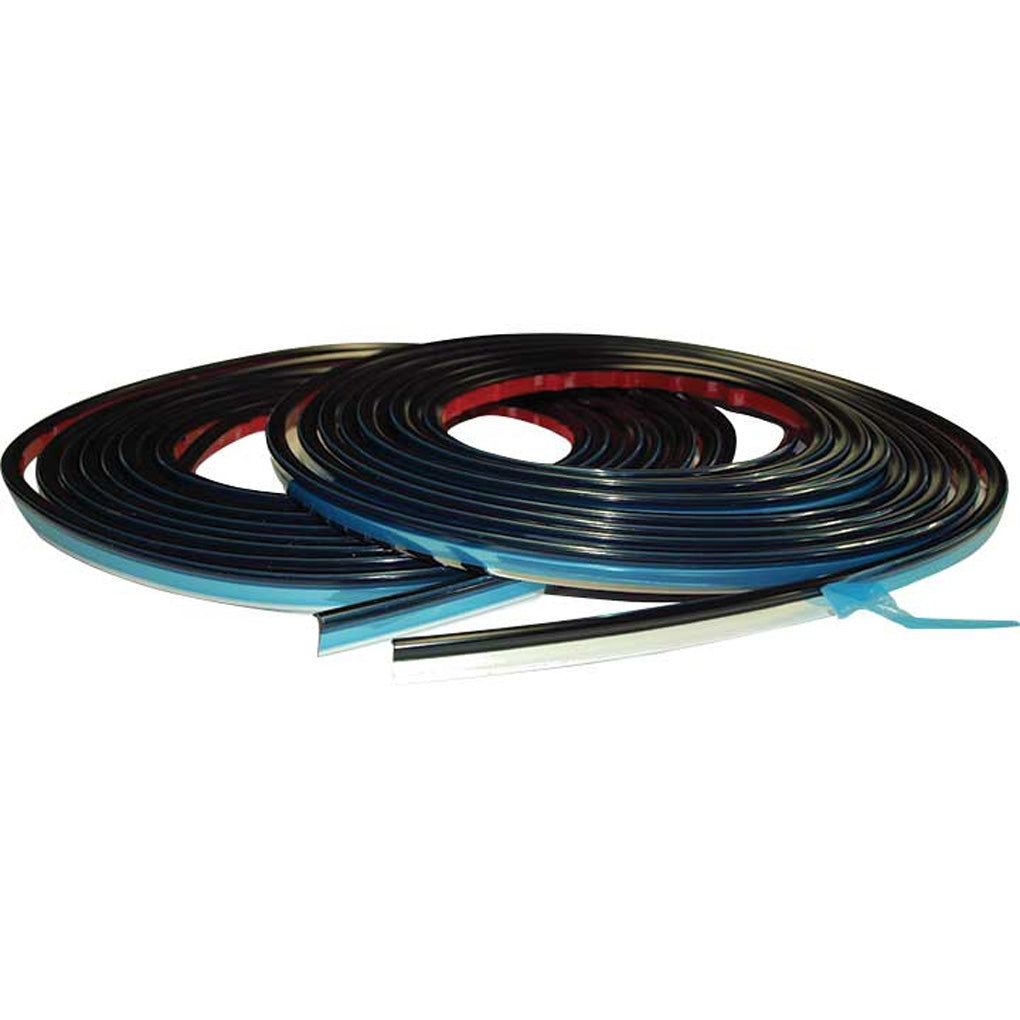 Cowles Protekto Trim - 37-350 - 5/8in Lip w/Bead - 20ft Kit - Chrome Molding
