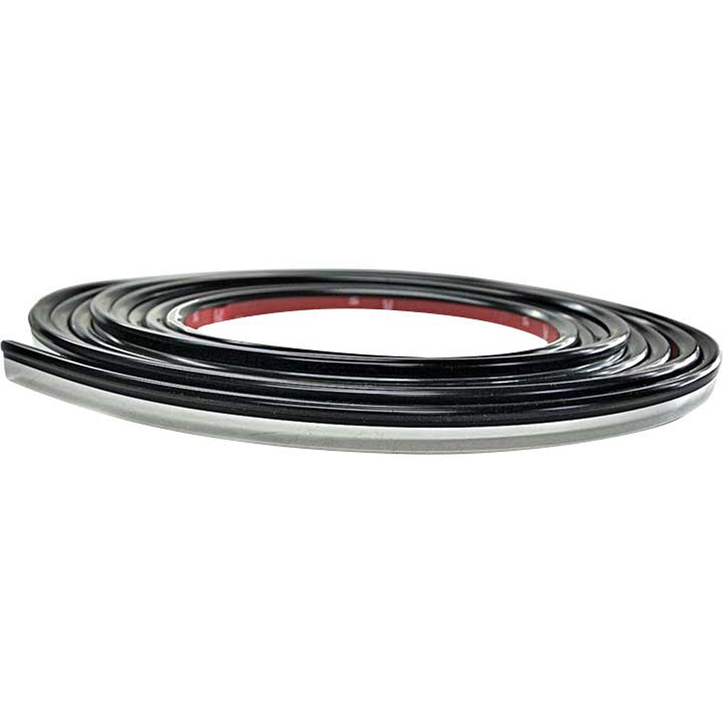 Cowles Protekto Trim - 37-353 - 5/8in Chrome Wheel Well Molding with Lip, 20ft Kit