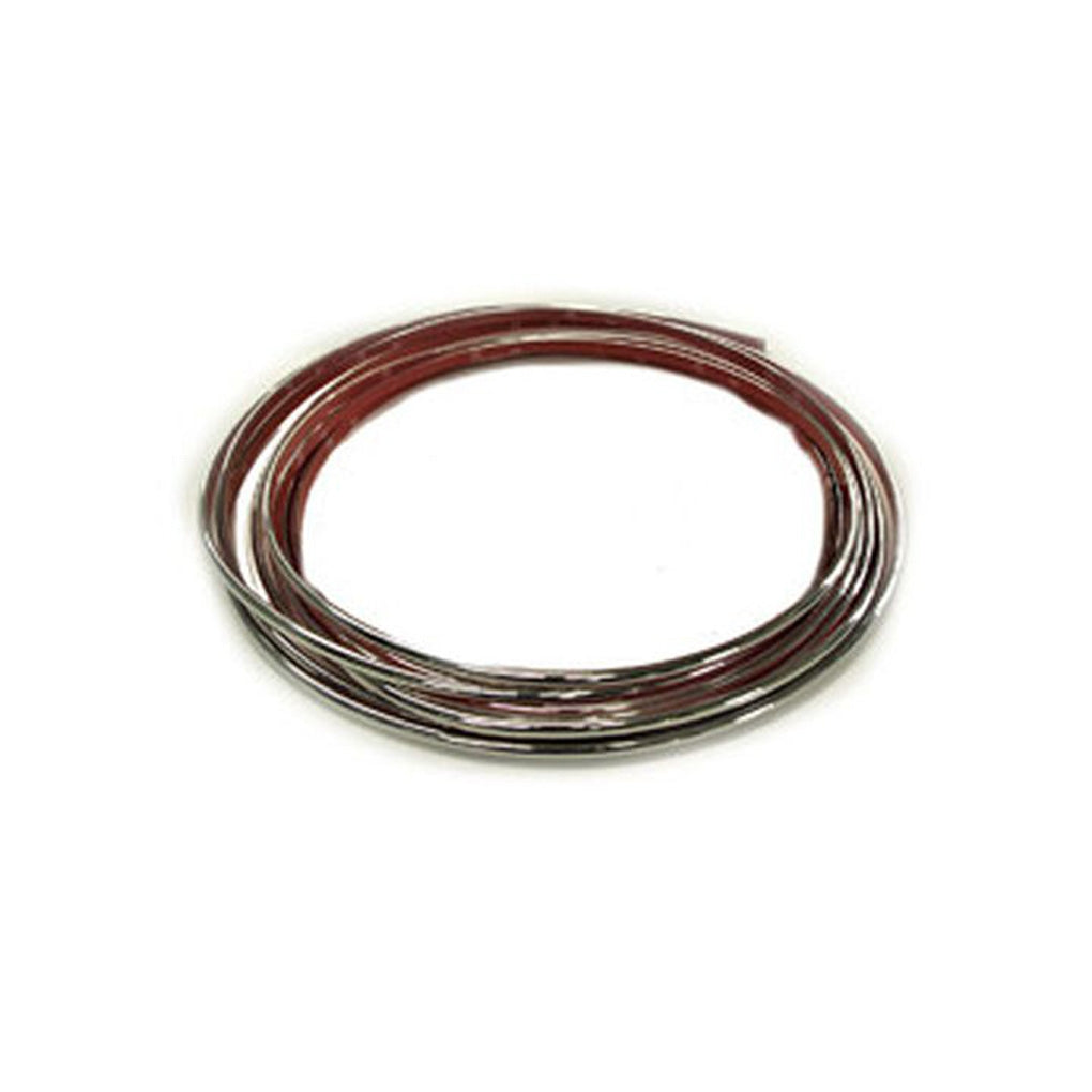 Cowles Protekto Trim - 37-730 - 1/4in Half Round - 20ft Kit - Chrome Molding