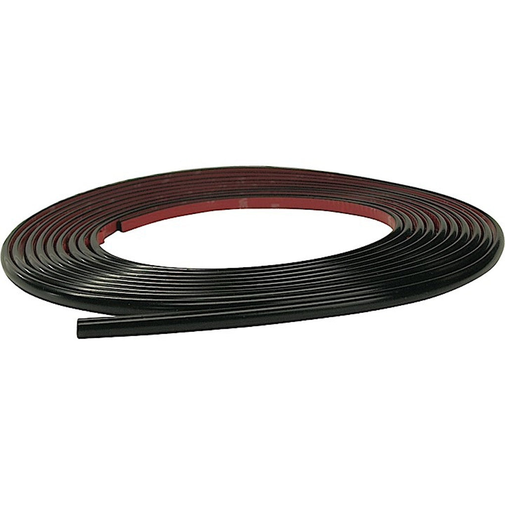 Cowles Protekto Trim - 37-731 - 1/4in Half Round - 20ft Kit - Black Molding