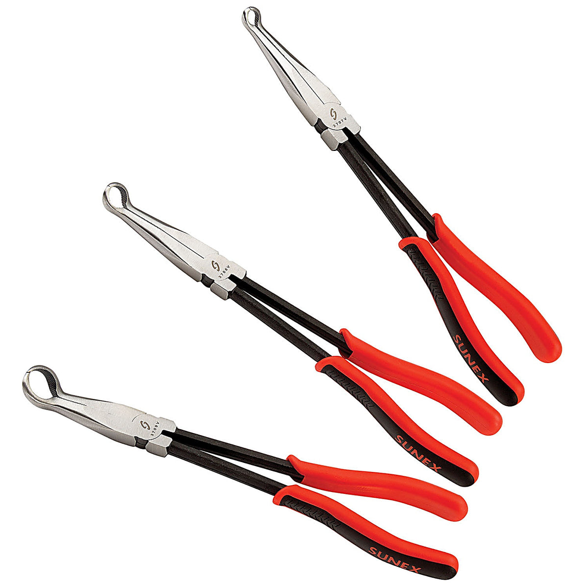 Sunex Tools - 3703V - 3Pc 11 in Hose Gripper Pliers Set