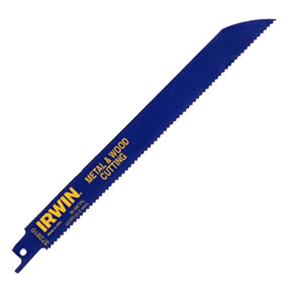 IRWIN - 372810 - 8 10 TPI Metal & Wood Cutting Reciprocating WeldTec Bi-Metal Blade