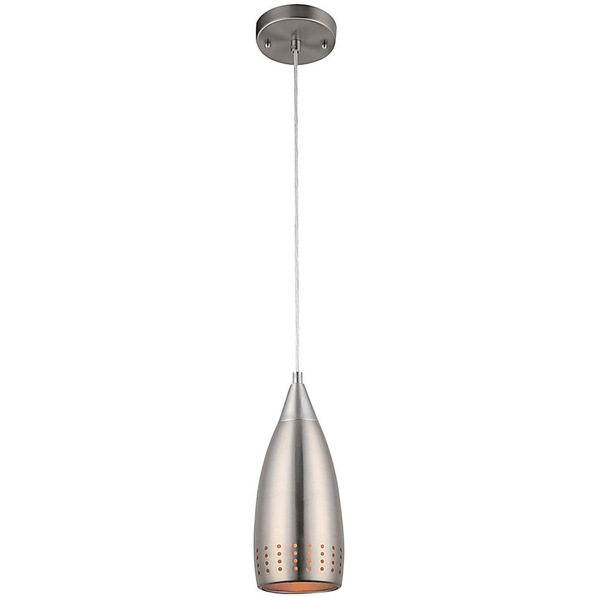 Westinghouse - 61013 - Percy Brushed Nickel 1 lights Pendant Light