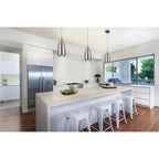 Westinghouse - 61013 - Percy Brushed Nickel 1 lights Pendant Light