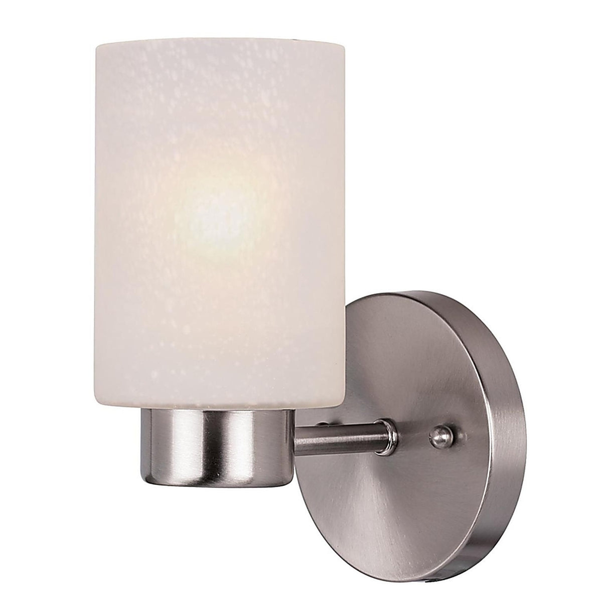 Westinghouse - 62278 - Sylvestre 1-Light Brushed Nickel Gray Wall Sconce