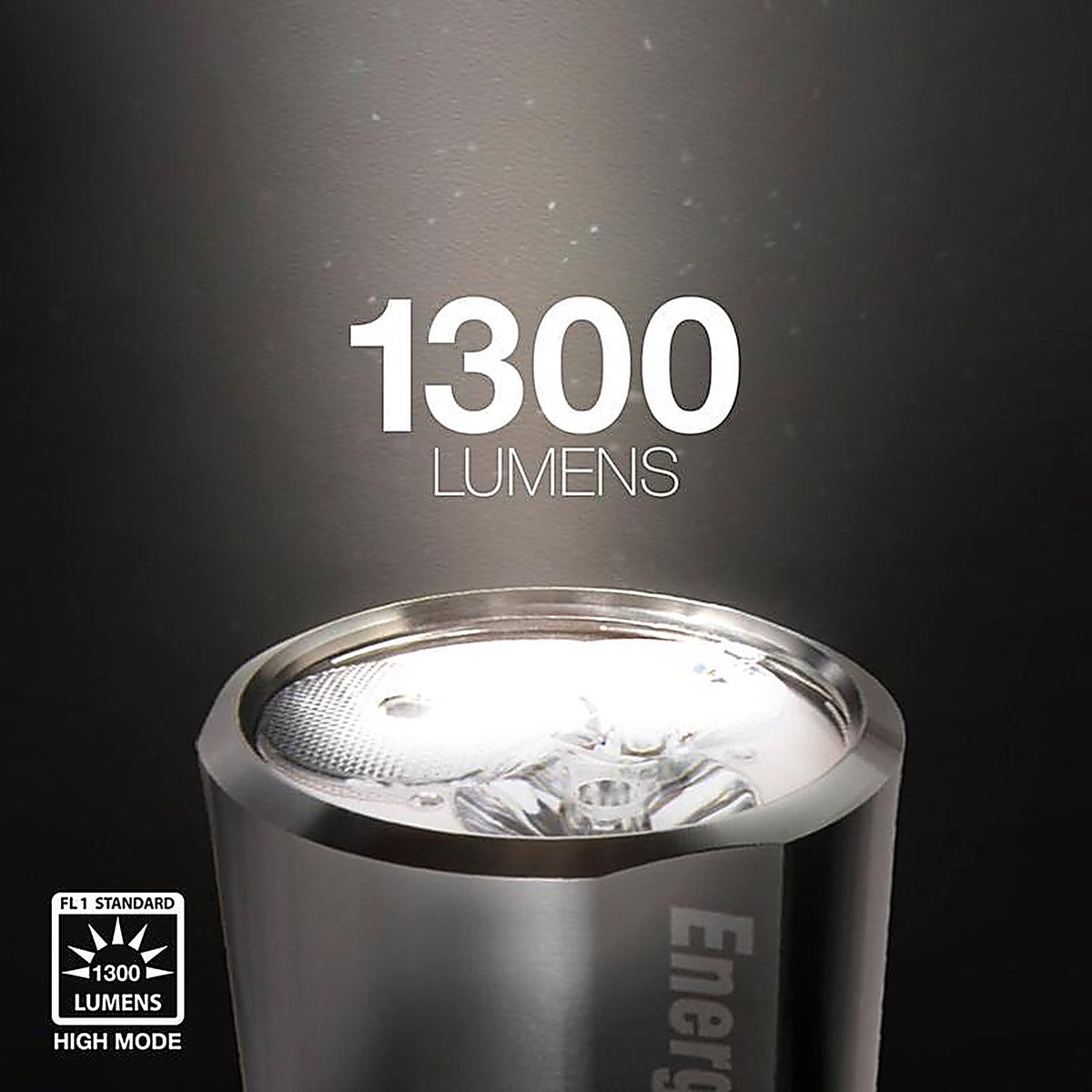 Energizer - EPMZH61E - 1300 lumens Gray LED Flashlight AA Battery