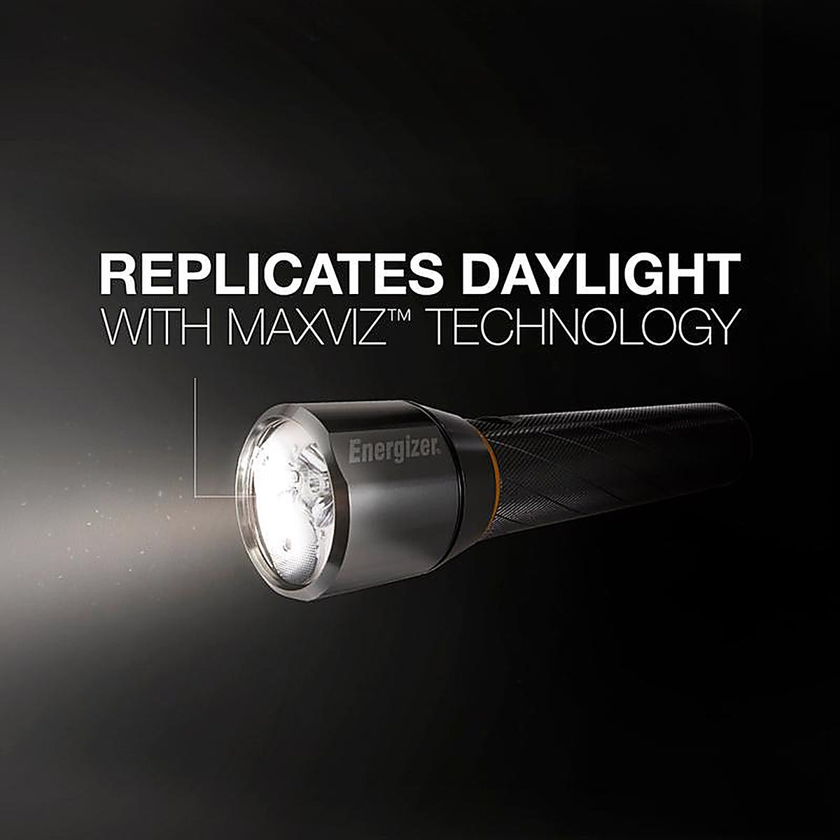 Energizer - EPMZH61E - 1300 lumens Gray LED Flashlight AA Battery