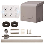 Reliance - WKPBN30 - 30 amps 125 volt 6 circuits Surface Mount Generator Power Transfer Kit
