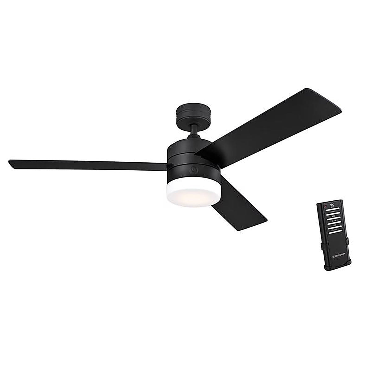 Westinghouse - 72059 - Alta Vista 52 in. Matte Black LED Indoor Ceiling Fan