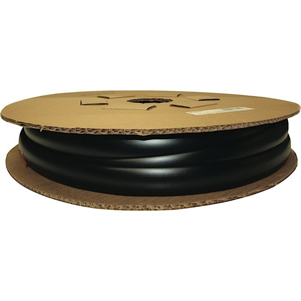 Cowles Protekto Trim - 38-400 - 1 3/8in Half Round Band - 100ft Reel - Matte Black Molding