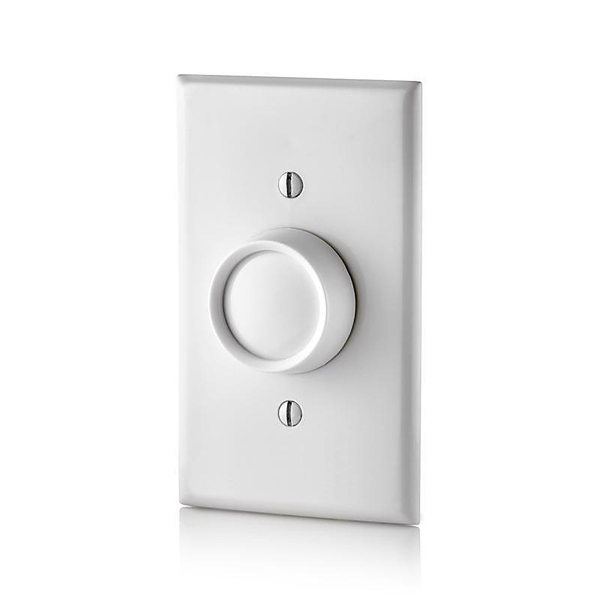 Leviton - RNL06-TW - Trimatron Light Almond & White 600 watt Rotary Dimmer Knob
