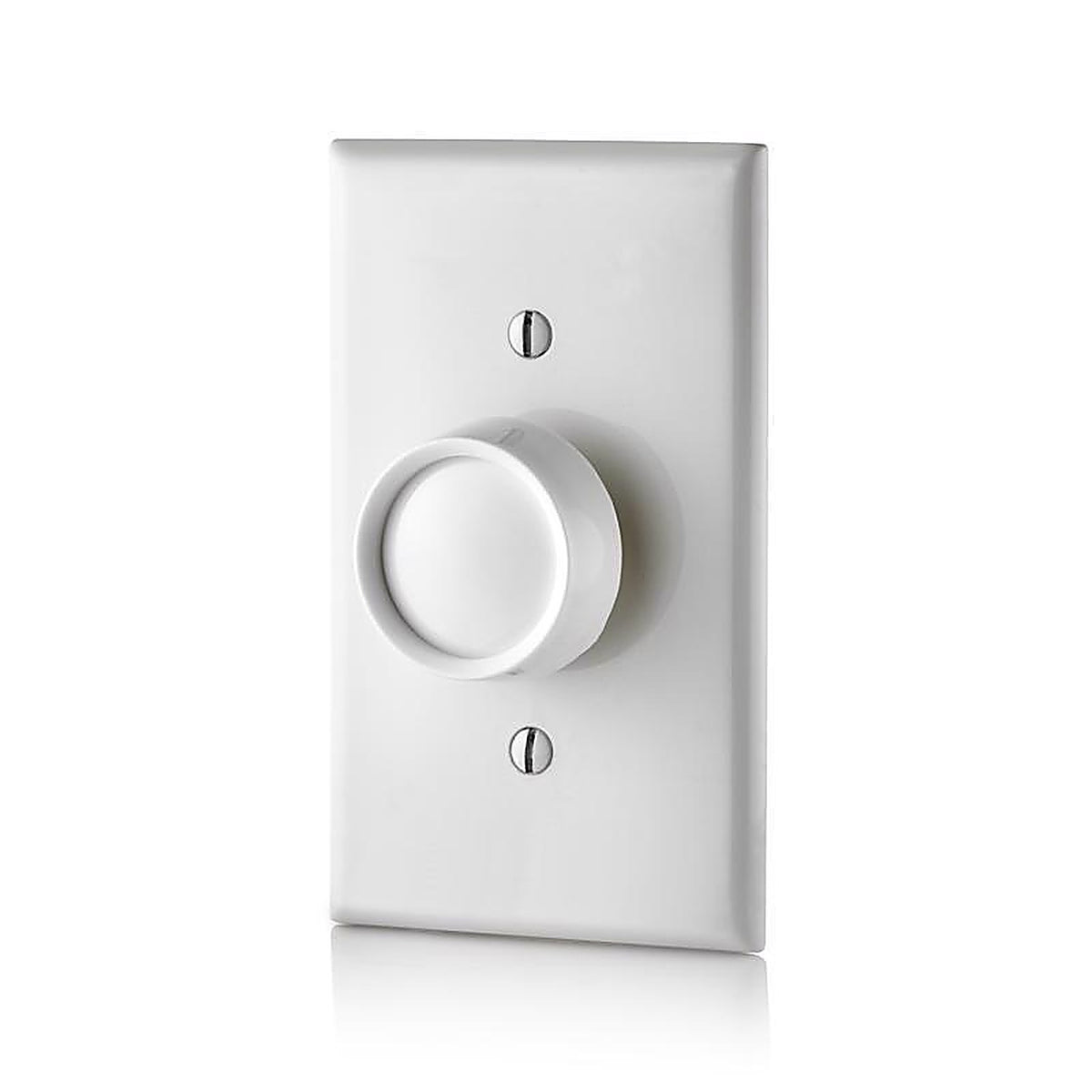 Leviton - RDL06-TW - Trimatron Light Almond & White 600 watt Rotary Dimmer Knob