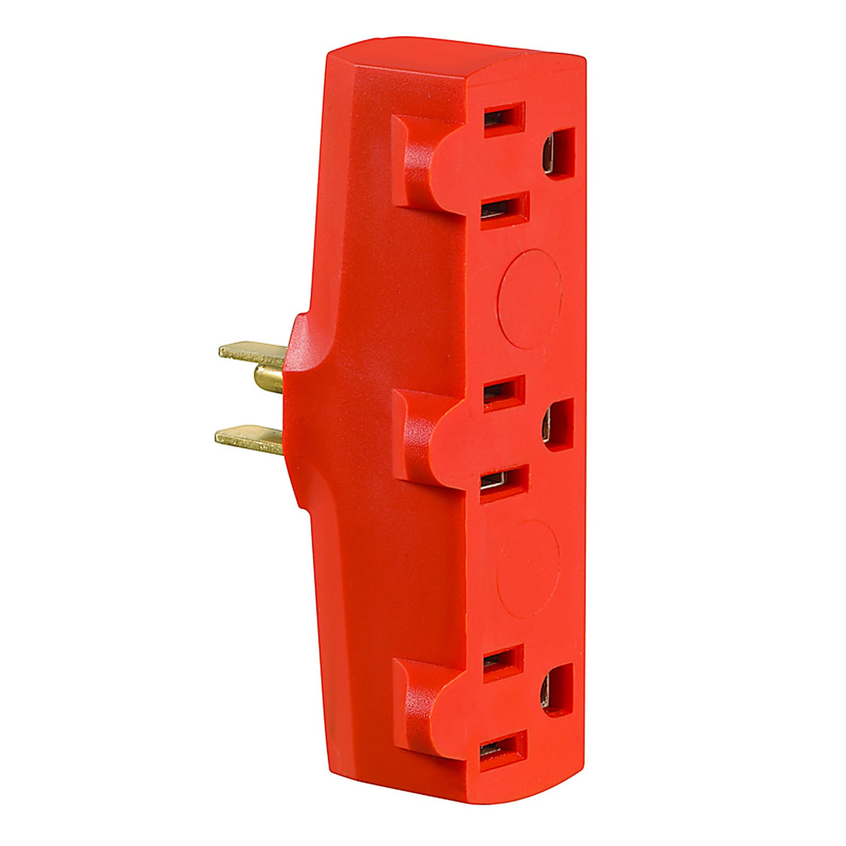 Leviton - R52-00699-000 - Polarized 3 outlets Outlet Adapter 1 pk