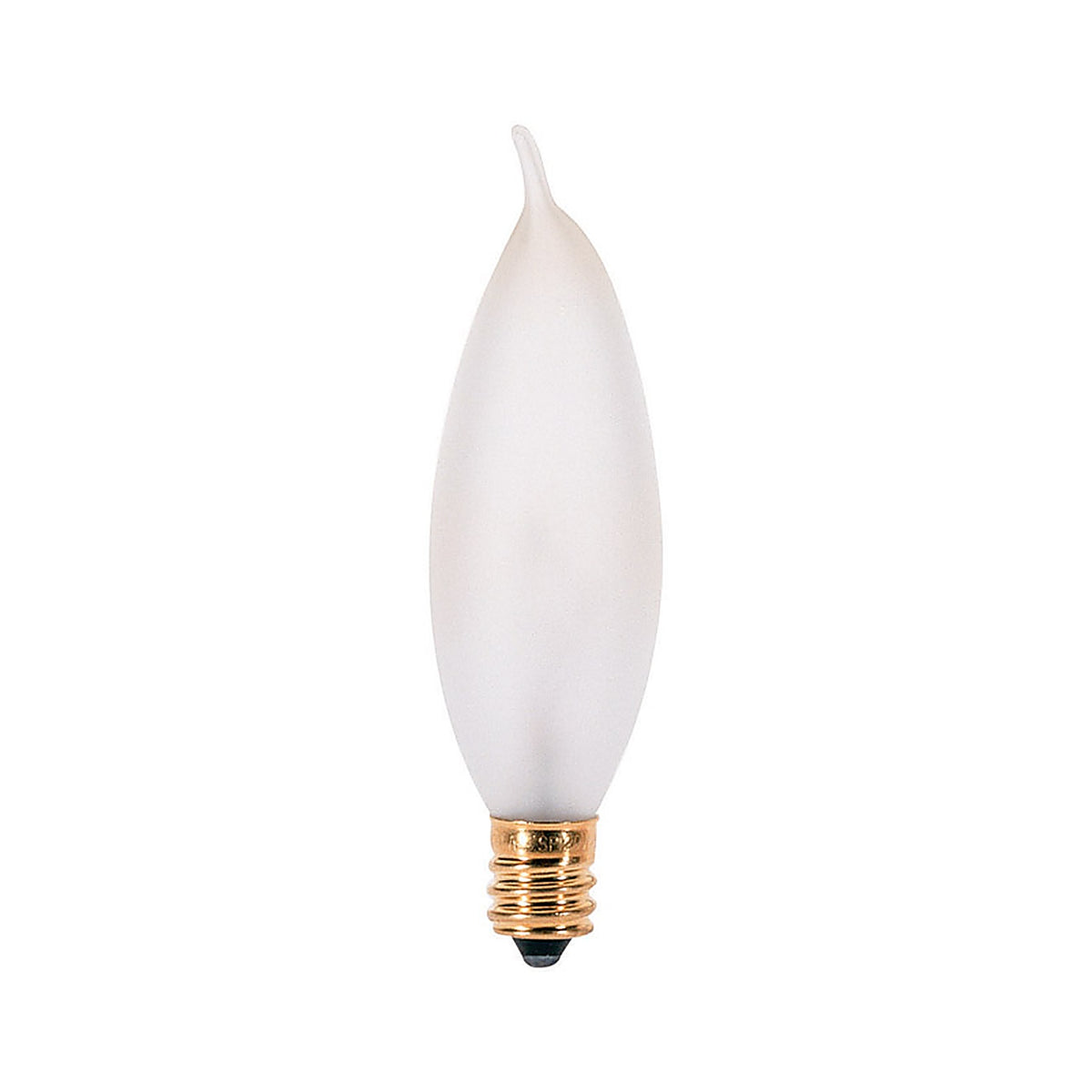 Satco - S3778 - 25 W CA9 Chandelier Incandescent Bulb E12 (Candelabra) Soft White 2 pk