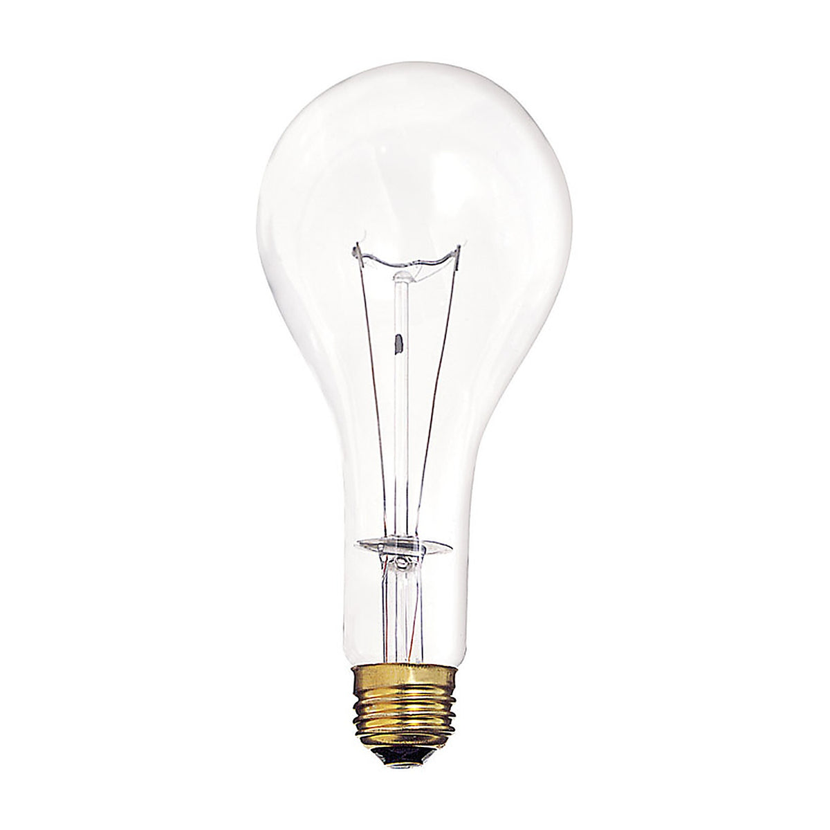 Satco - S4959 - 300 W PS25 A-Line Incandescent Bulb E26 (Medium) Warm White 1 pk