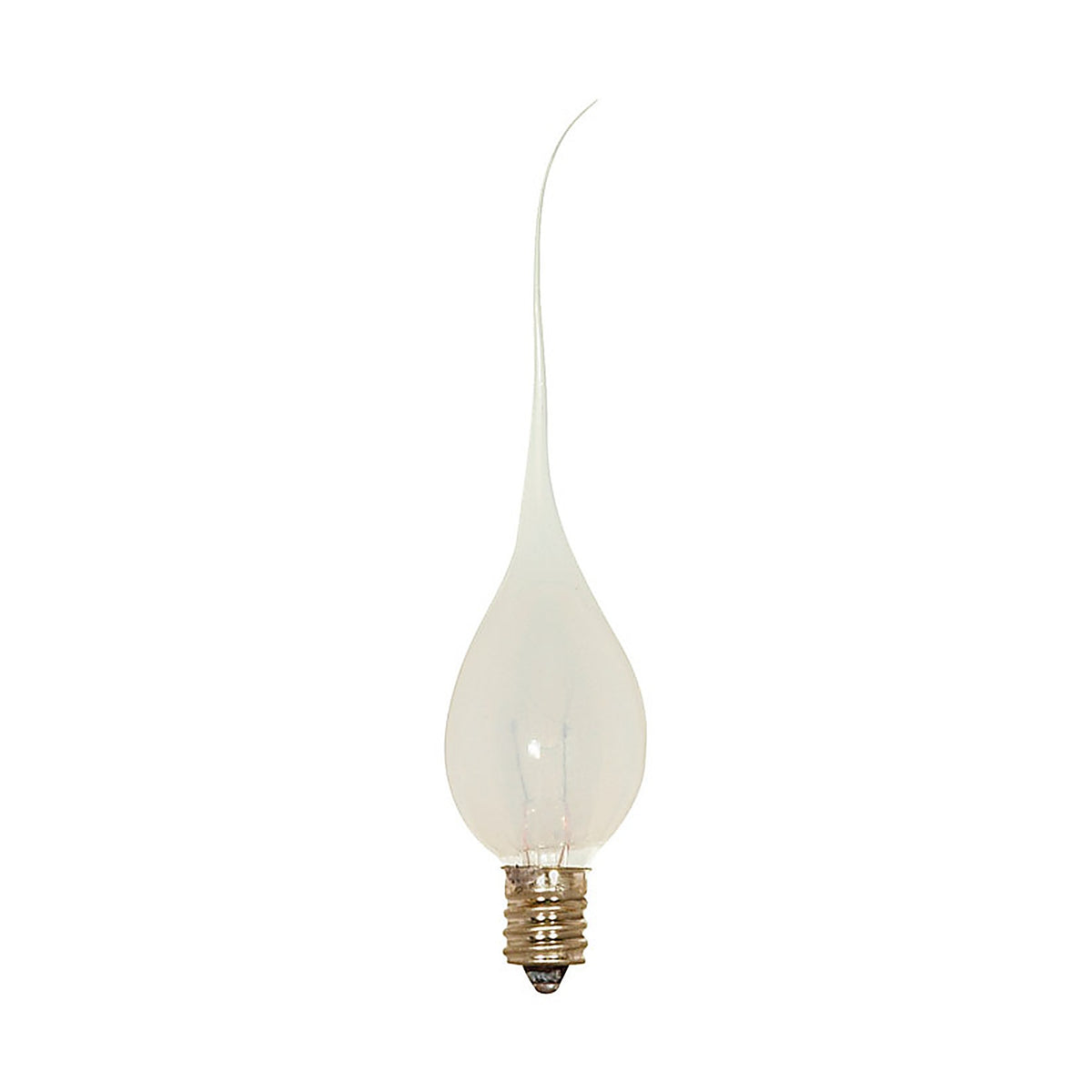 Satco - S4520 - 5 W C7 Decorative Incandescent Bulb E12 (Candelabra) Warm White 2 pk