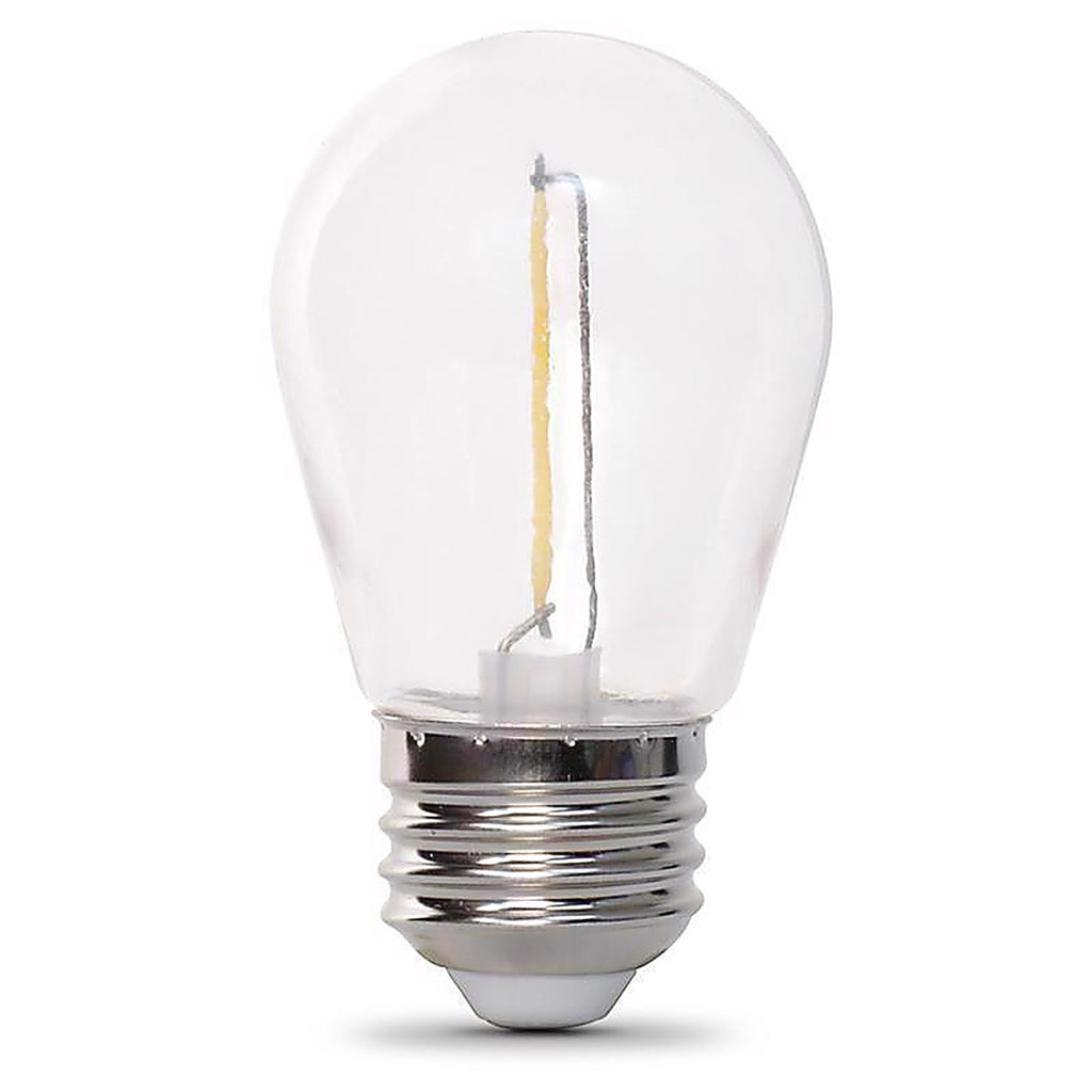 Feit Electric - S14/822/FILED/4 - S14 E26 (Medium) LED Bulb Soft White 11 W 4 pk