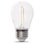 Feit Electric - S14/822/FILED/4 - S14 E26 (Medium) LED Bulb Soft White 11 W 4 pk
