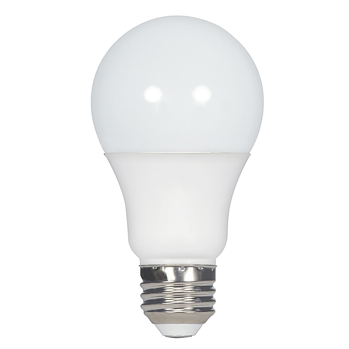 Satco - S28769 - Type-A A19 E26 (Medium) LED Bulb Warm White 75 Watt Equivalence 4 pk