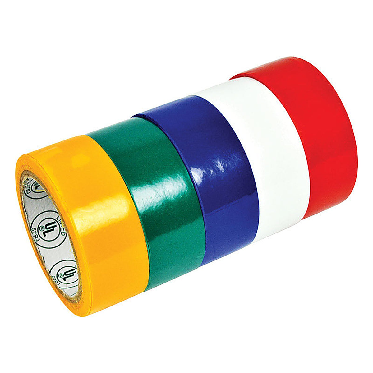 Gardner Bender - GTPR-575 - 3/4 in. W x 12 ft. L Assorted PVC Electrical Tape