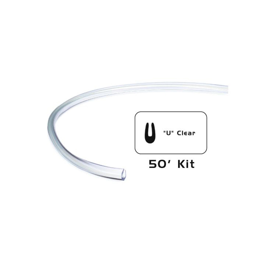 Cowles ProtektoTrim - 39-212 - Full Size 'U' Door-Edge Clear 50ft Kit
