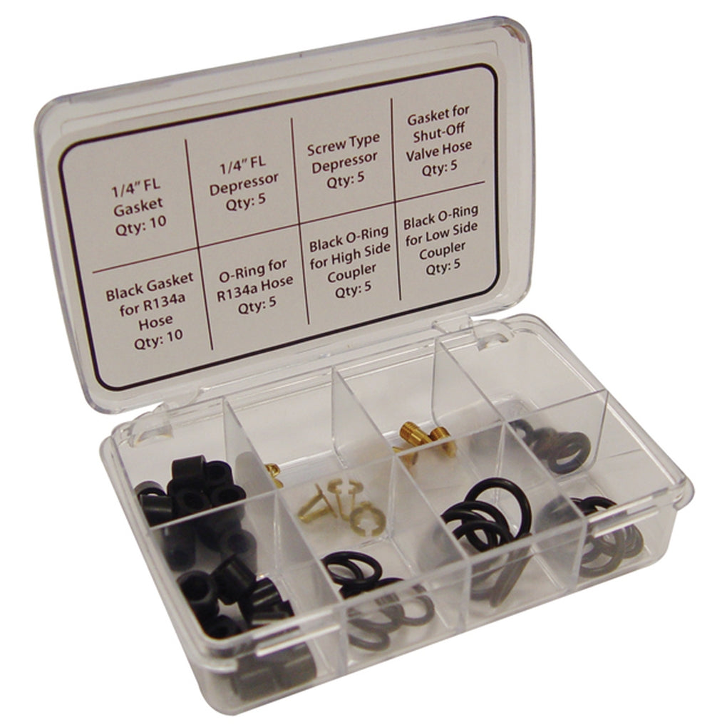 ATD - 3900 - 50 Piece Charging Hose Seal and Depressor Assortment