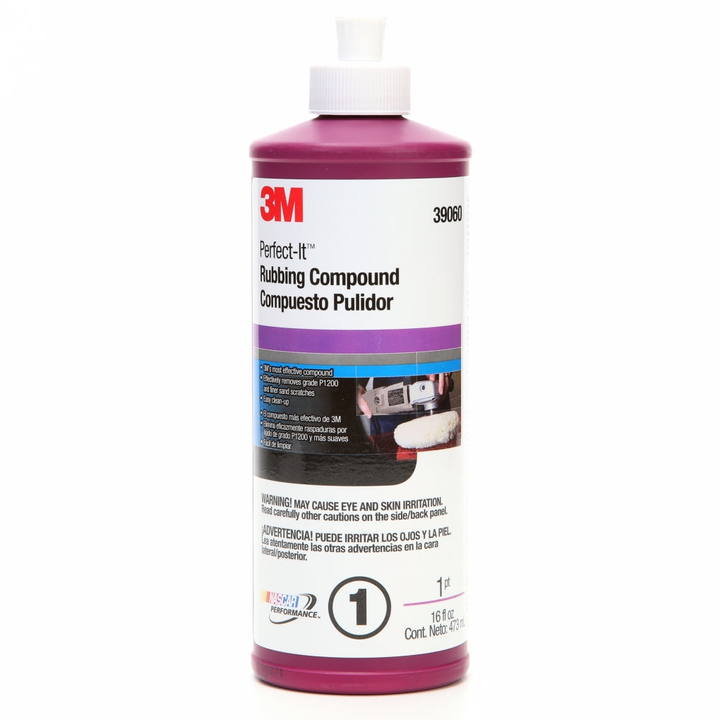 3M - 39060 - Perfect-It Rubbing Compound Pint - 60455073670