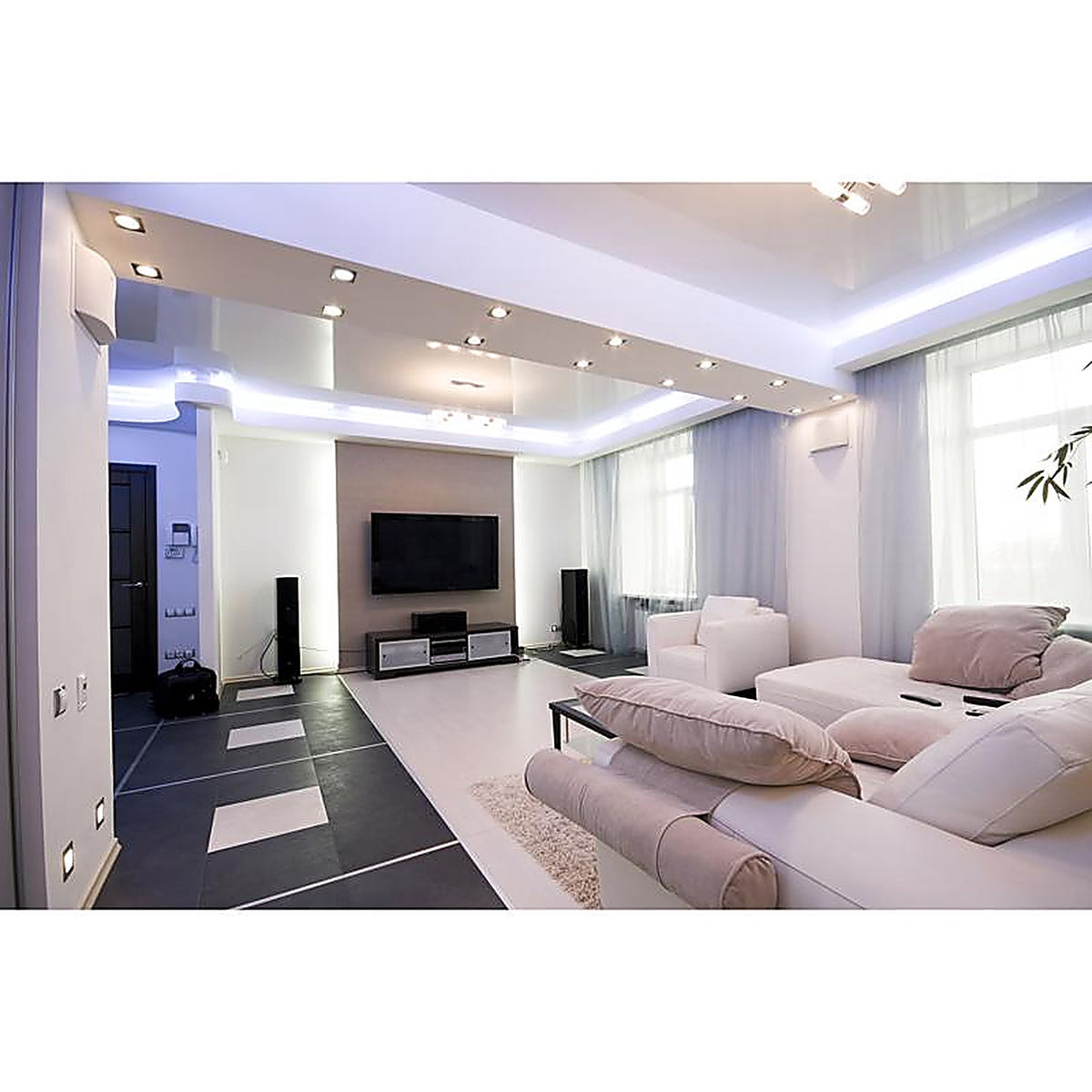 Feit Electric - LEDG2R4/950CA - Enhance White 4 in. W LED Retrofit Kit 7.2 W