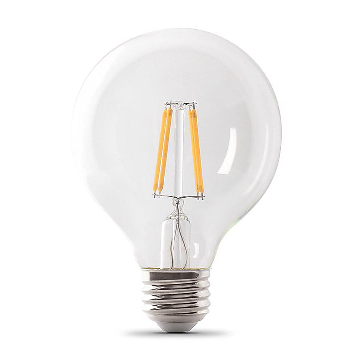 Feit Electric - BPG2540950CAFLR - Enhance G25 E26 (Medium) Filament LED Bulb Daylight 40 W 1 pk