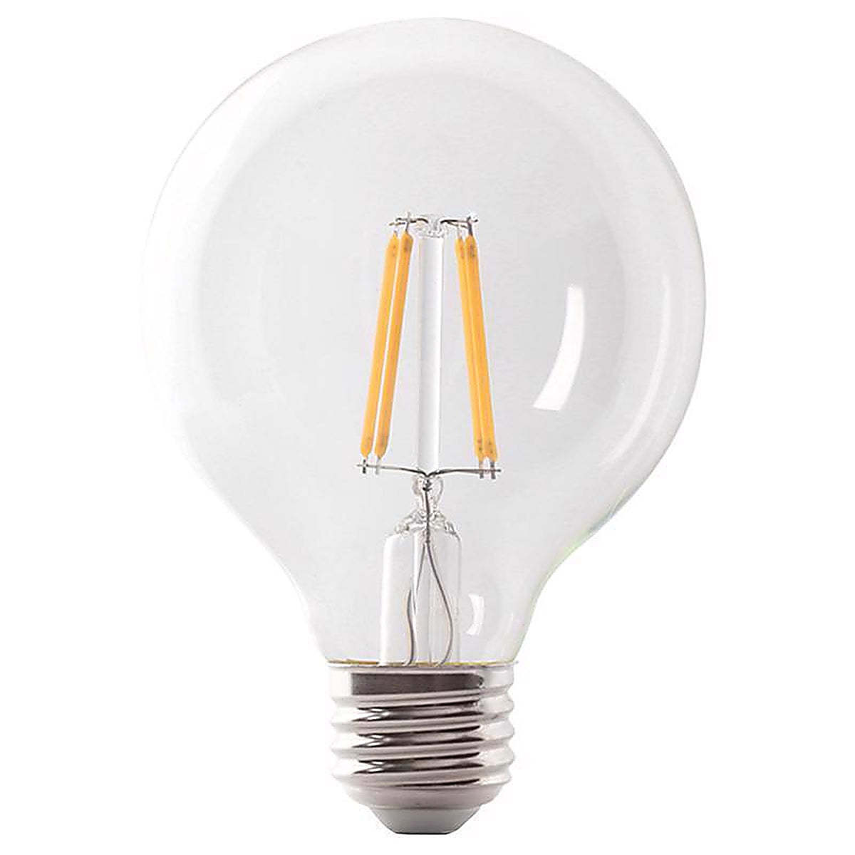 Feit Electric - BPG2560950CAFRP - Enhance G25 E26 (Medium) Filament LED Bulb Daylight 60 W 1 pk