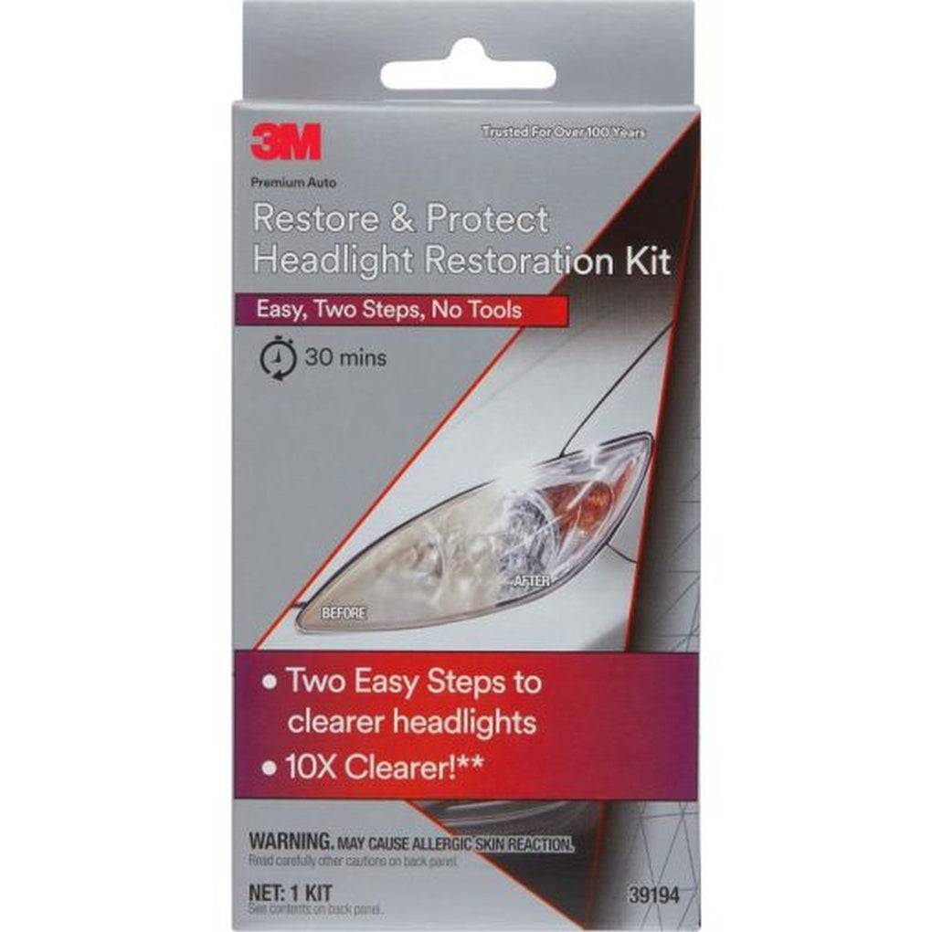 3M|39194|Headlight Restoration Kit