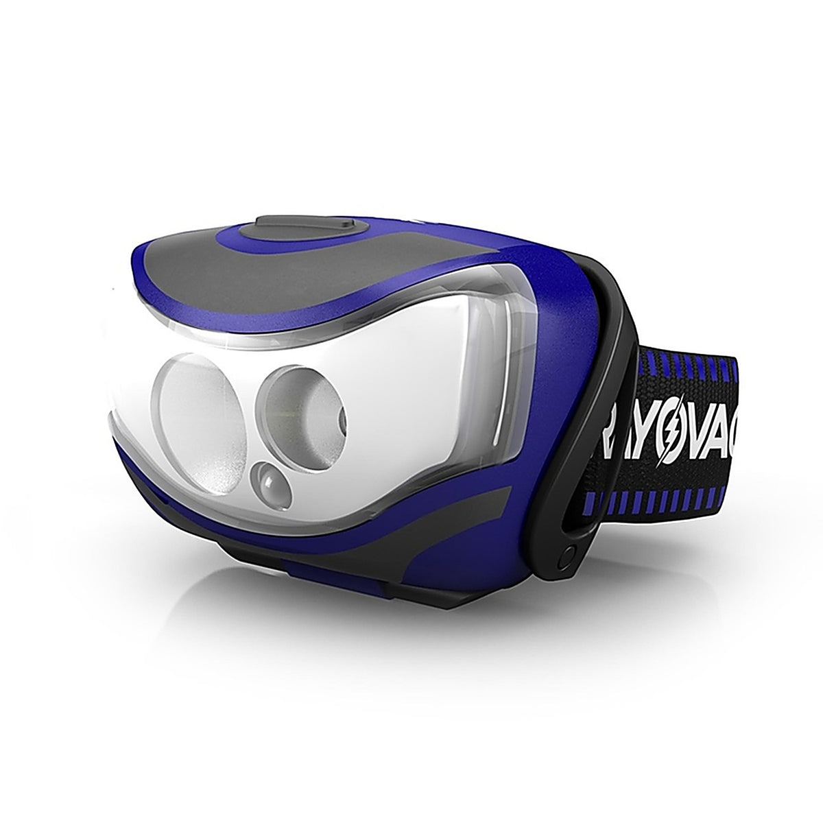 Rayovac - SPPHL3AAA-BXT - Sportsman 200 lumens Multicolored LED Head Lamp AAA Battery