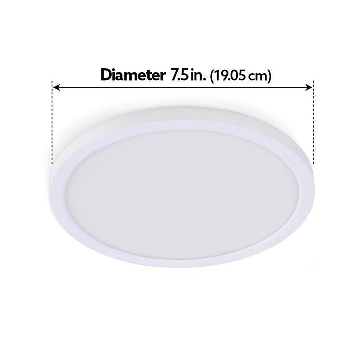 Feit Electric - 74206/6WYCA - White 5/6 in. W LED Retrofit Recessed Lighting 10.5 W