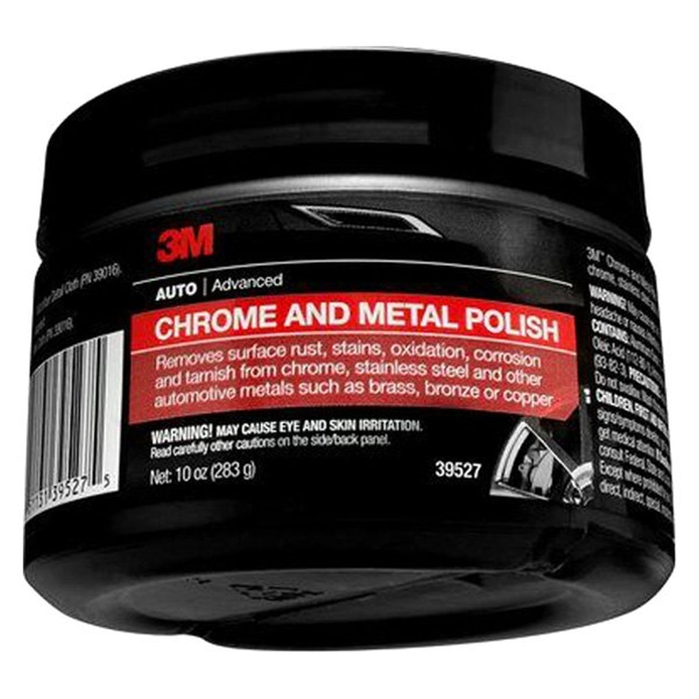 3M - 39527 - Chrome and Metal Polish, 10 oz