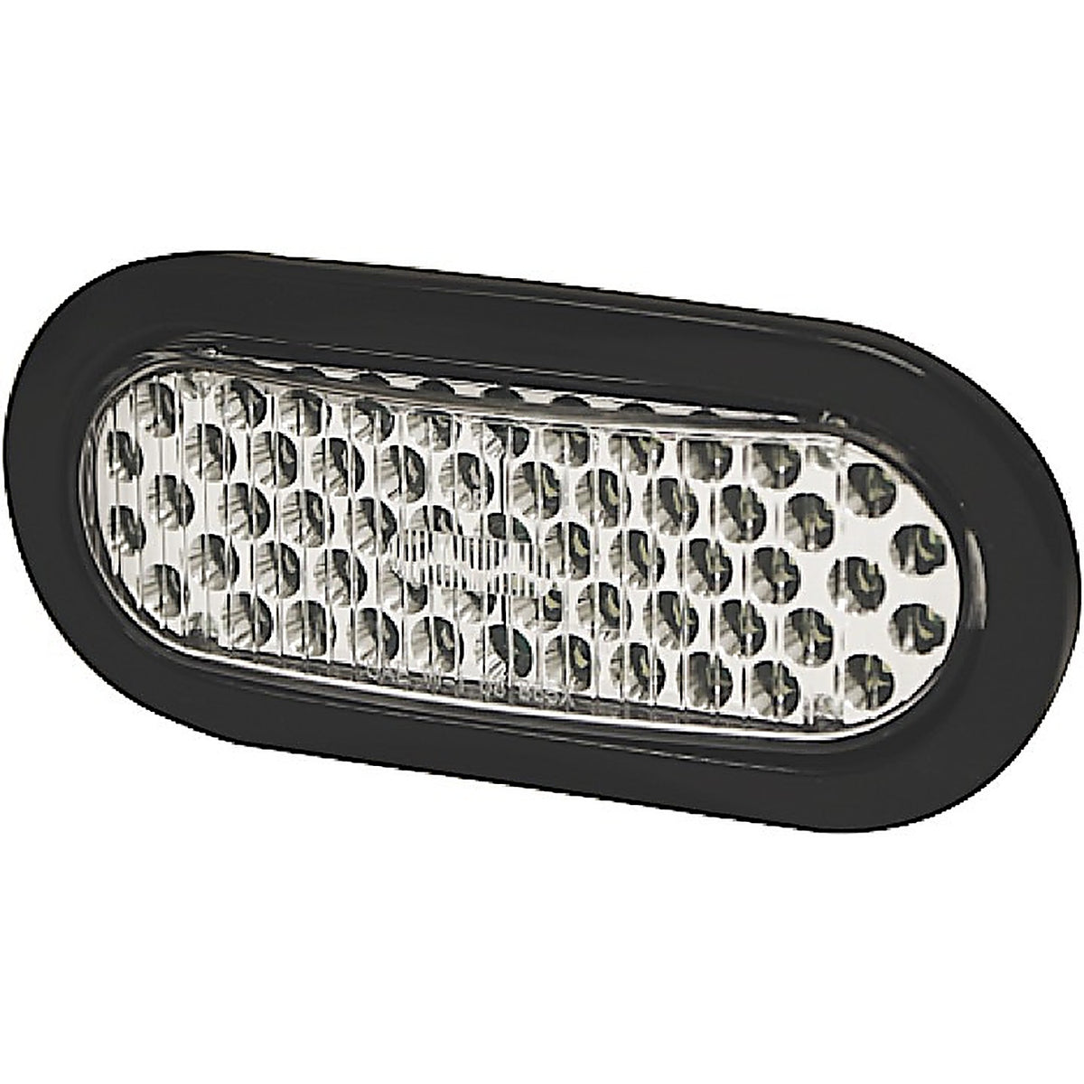 ECCO - 3965A - LED Flasher - Oval Grommet Mount, 12VDC, 8 Flash Patterns, With Plug, Amber