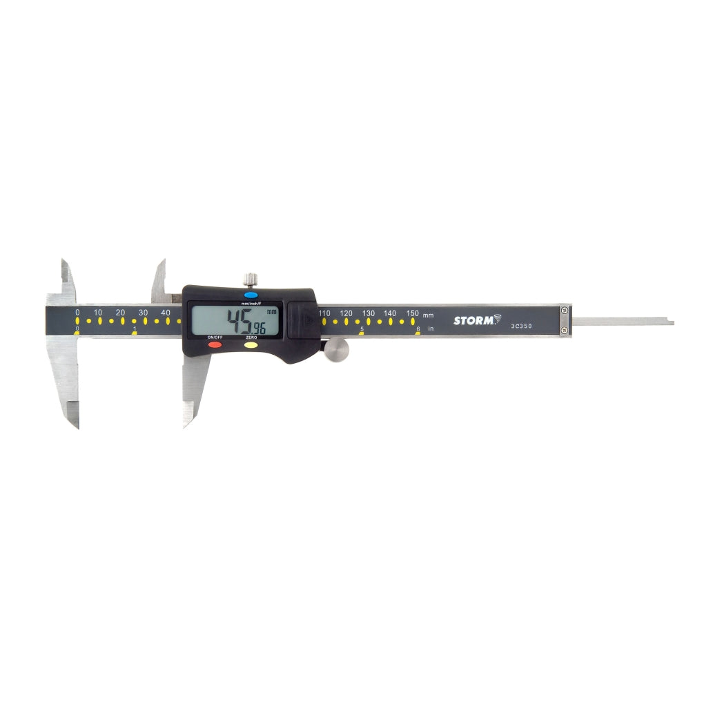 Central Tools - 3C350 - Fractional Electronic Digital Caliper