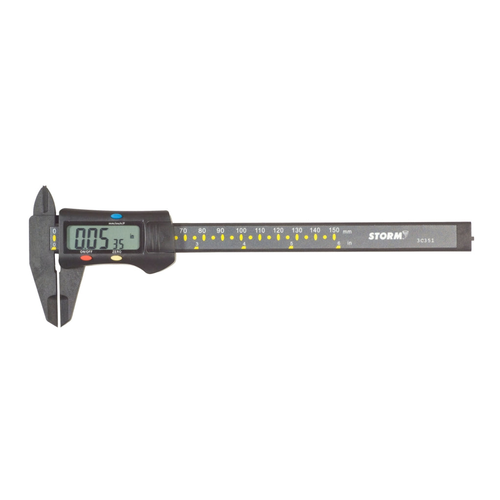 Central Tools - 3C351 - Carbon Fiber Digital Caliper