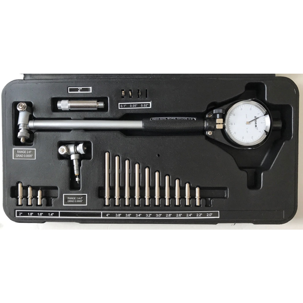 Central Tools - 3D302 - Extended Range Dial Bore Gauge