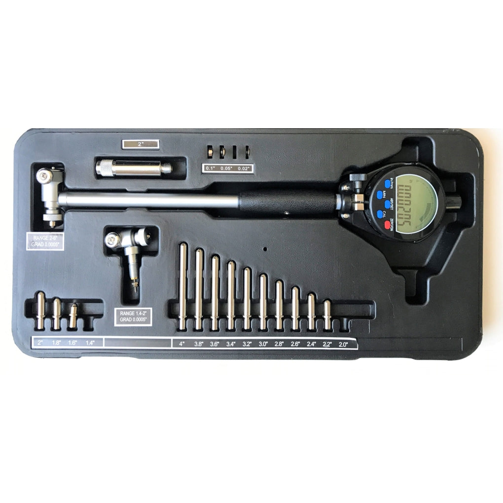 Central Tools - 3D401 - 1 Dial Indicator Set