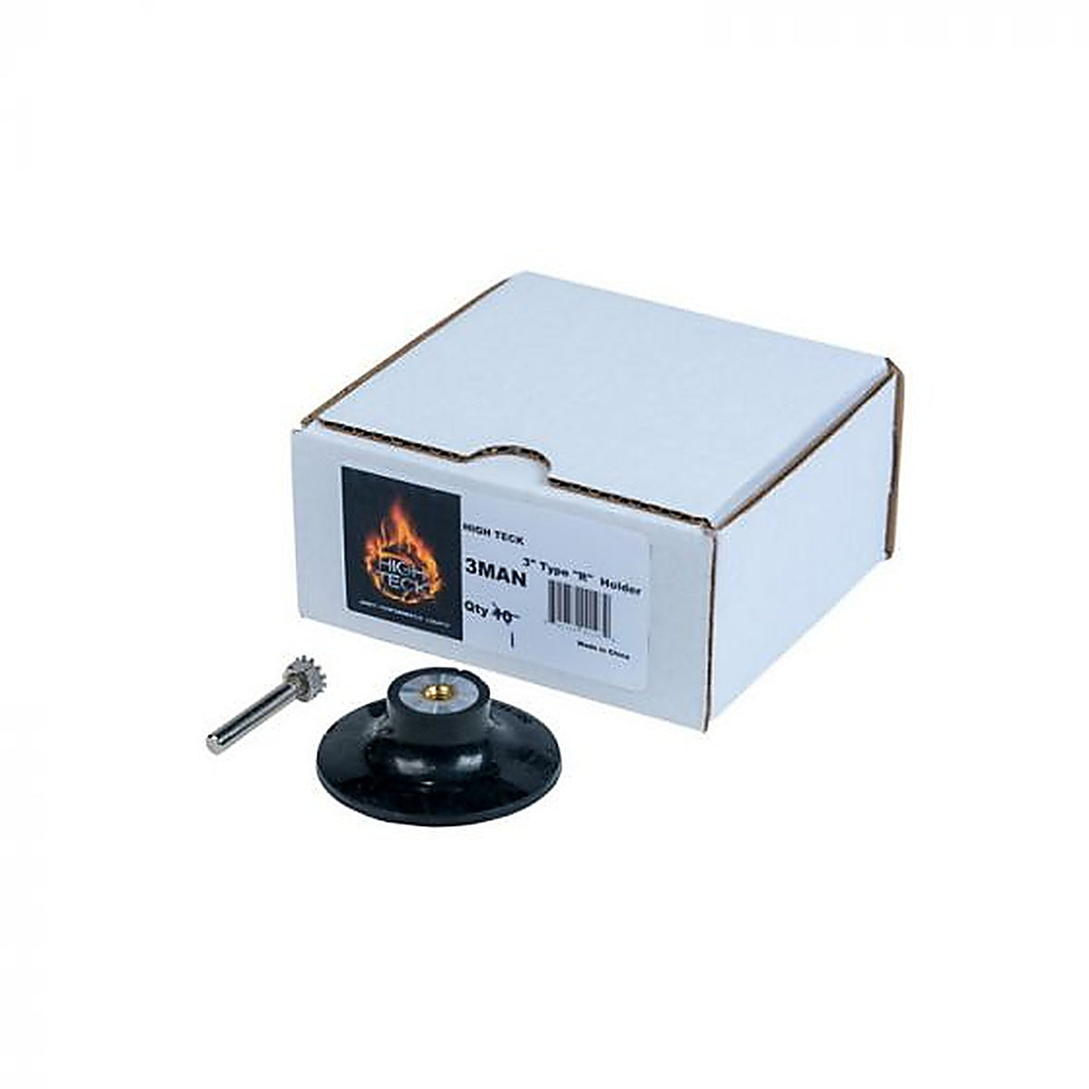 High Teck Products - 3MAN - High Teck Mandrel and Back-Up Pad, 3 Inch