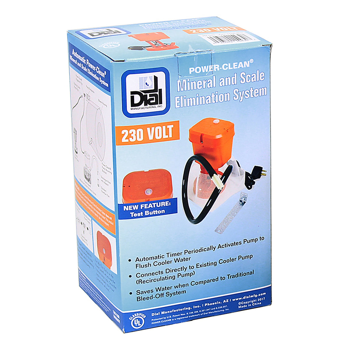 Dial - 1543 - Power Clean 9-1/2 in. H x 5-1/2 in. W Polypropylene Orange Evaporative Cooler Pump