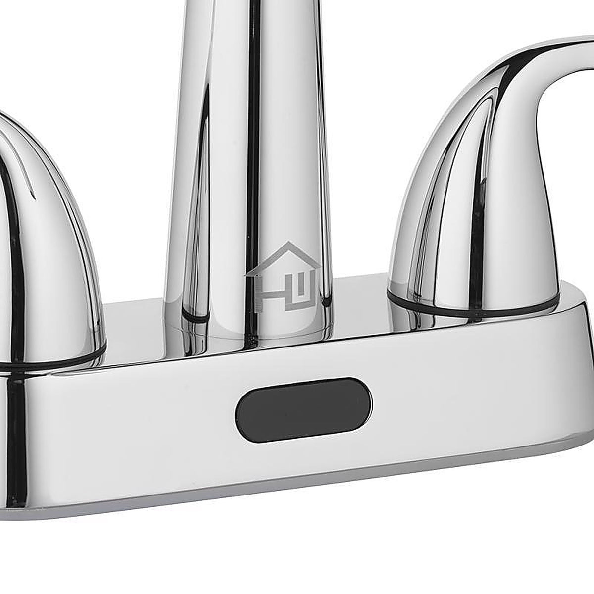 Homewerks - 26-B423S-HW - Chrome Motion Sensing Centerset Bathroom Sink Faucet 4 in.