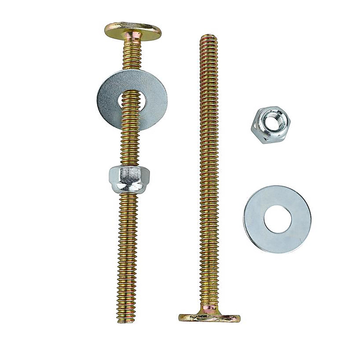 Plumb Pak - PP835-14 - Toilet Bolt Set Brass