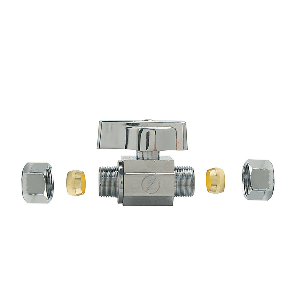 Brasscraft - KTCR11FXC1 - 3/8 in. Brass Compression Ball Valve