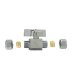 Brasscraft - KTCR11FXC1 - 3/8 in. Brass Compression Ball Valve