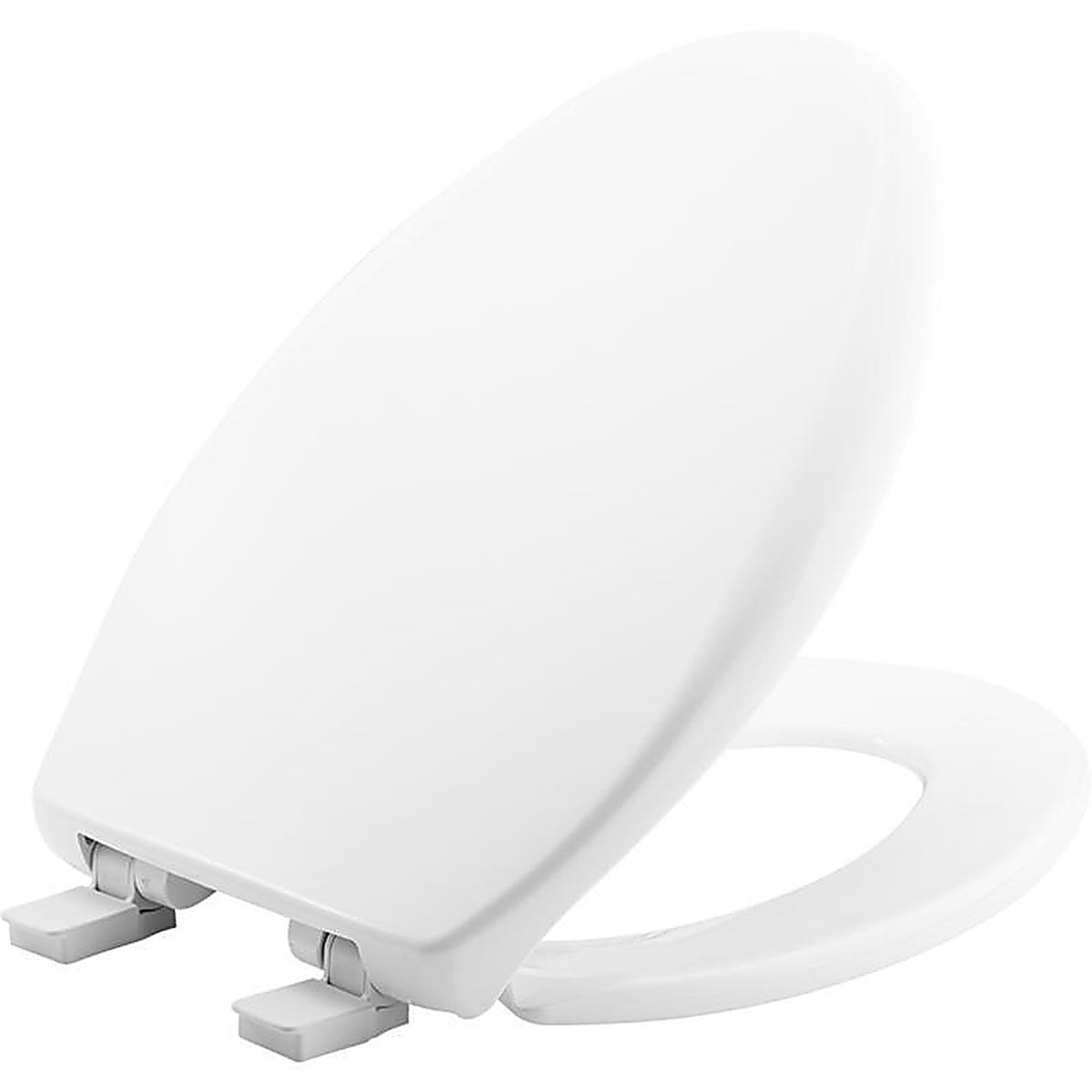 Bemis - 187SLOW-000 - Mayfair Slow Close Elongated White Plastic Toilet Seat