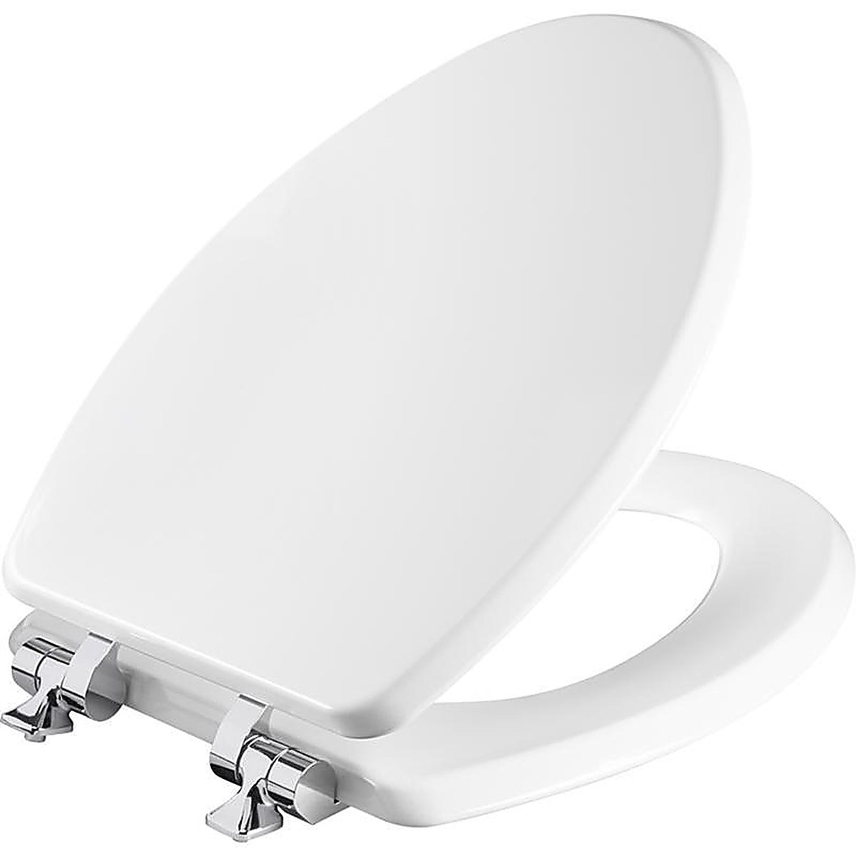 Bemis - 126CHSL-000 - Mayfair Slow Close Elongated White Molded Wood Toilet Seat
